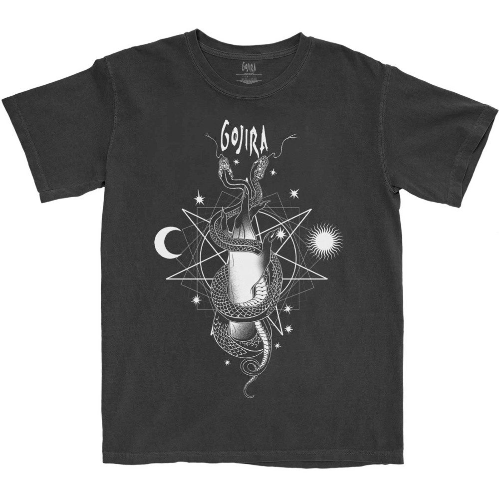 Gojira - Celestial Snakes Heren Tshirt - 2XL - Zwart